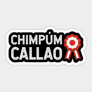 Chimpum Callao! Sticker